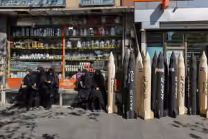Iran's Guards stage show of force two days after protest anniversary