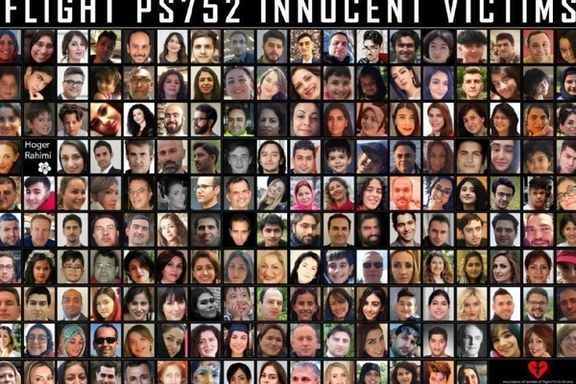 Victims who died when Iran shot down a Ukrainian passenger plane over Tehran.