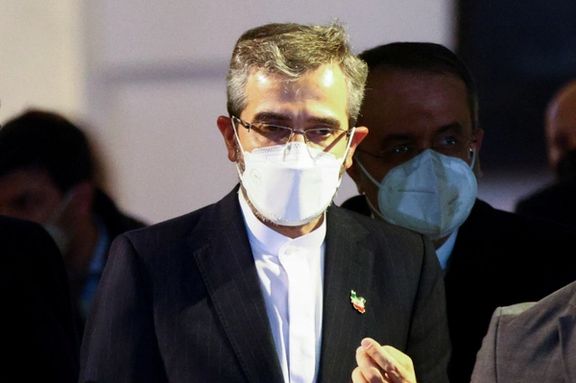 Iran's chief nuclear negotiator Ali Bagheri-Kani, November 29, 2021