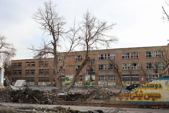 A school in Iran's northwestern city of Urmia impacted by US-Israeli strikes, March 4, 2026