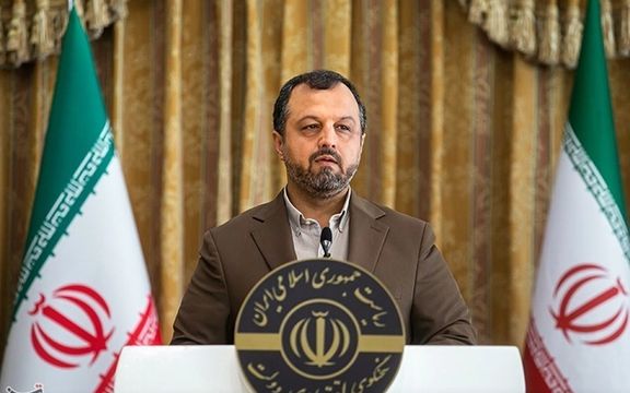 Ehsan Khandozi, the government spokesman for economic affairs (file photo)