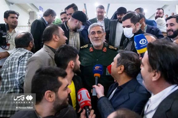 Esmail Qaani, commander of IRGC’s Quds Force (undated)