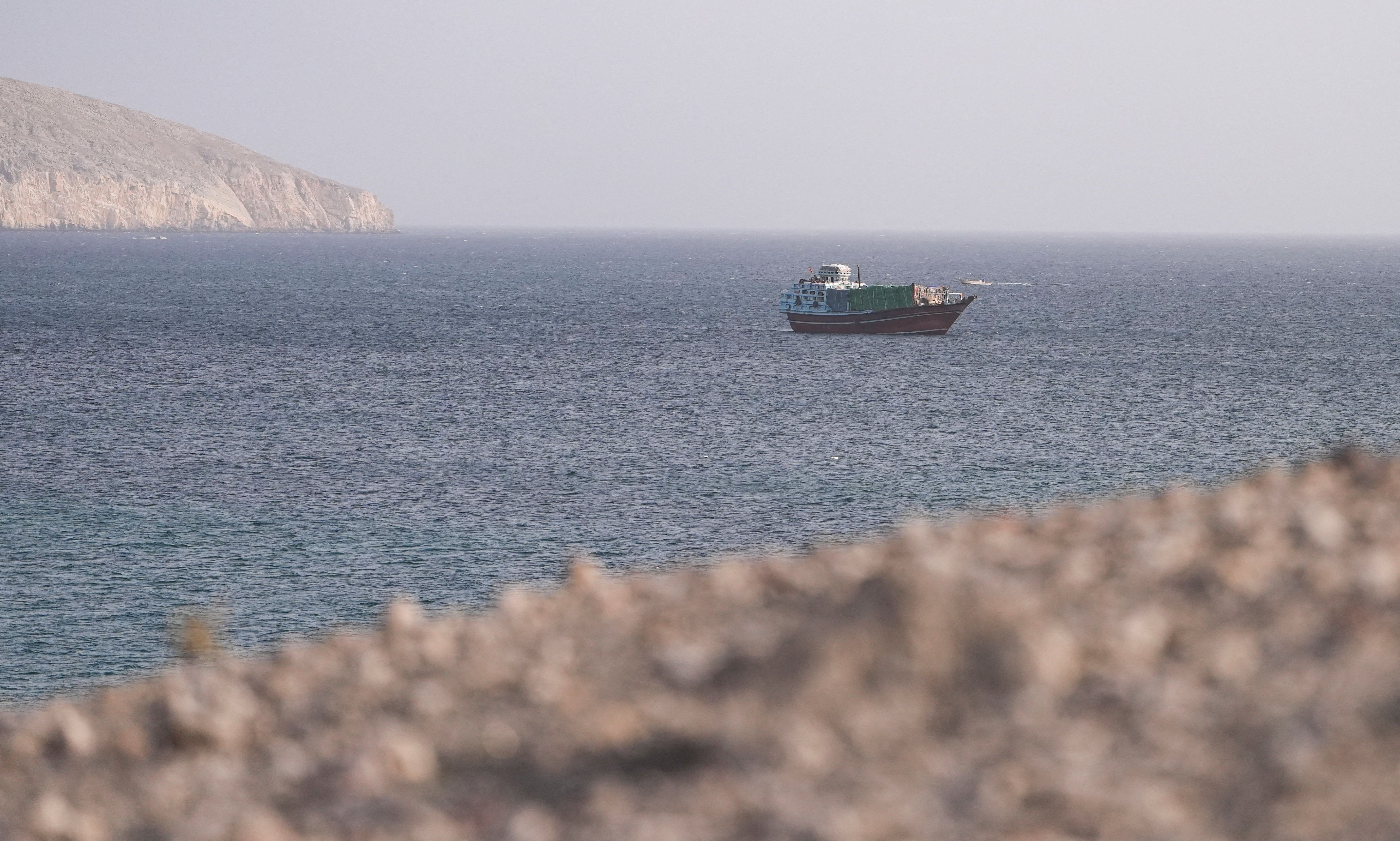 Iran official says ships in Omani waters targeted for carrying military equipment