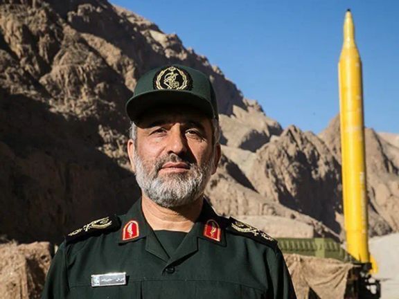 Amir Ali Hajizadeh, the commander of the Aerospace Division of the Islamic Revolutionary Guard Corps (IRGC)