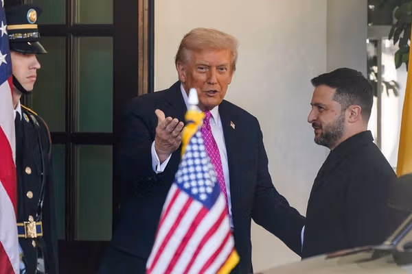 زلنسکی پیشنویس طرح ایالات متحده برای پایان دادن به جنگ اوکراین را دریافت کرد