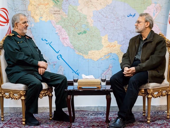 Iran's top security official meets Revolutionary Guard's chief