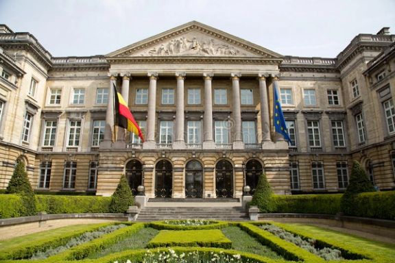 The Belgian parliament building