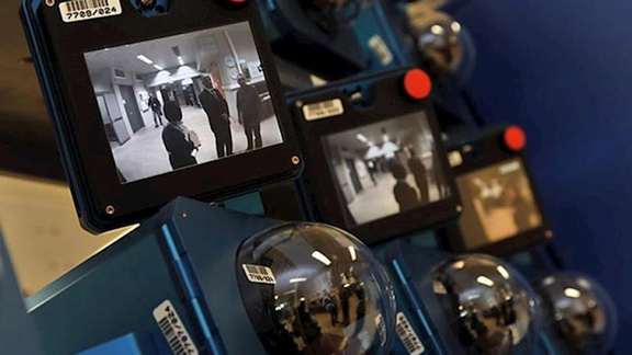IAEA surveillance cameras.