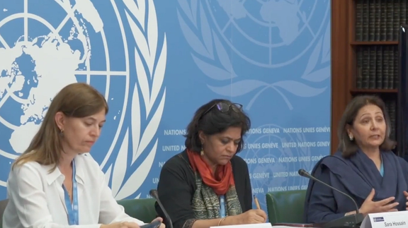 لجنة تقصي الحقائق في مجلس حقوق الإنسان: على ضحايا النظام الإيراني إرسال معلوماتهم للجنة