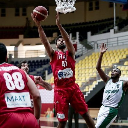 بسکتبال انتخابی کاپ آسیا؛ صدرنشینی ایران در گروه E با پیروزی مقابل عربستان سعودی