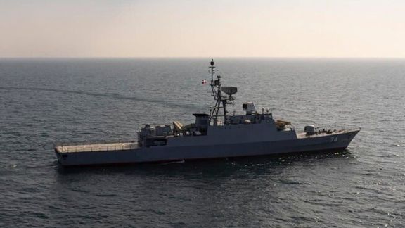 کشتی تجسسی ایرانی بهشاد در دریای سرخ، از ترس حمله اسرائیل به ایران بازگشته است