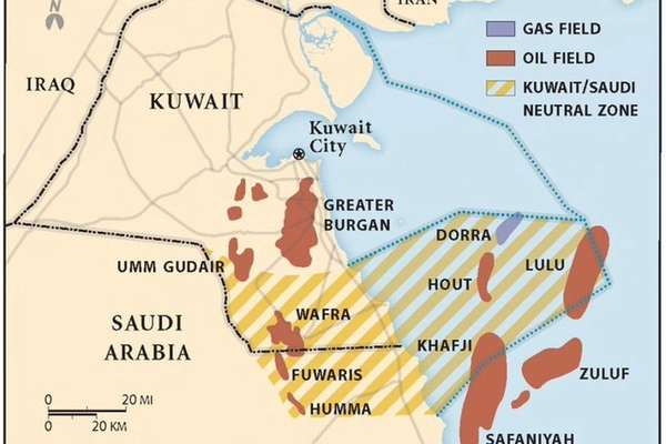Saudi Arabia, Kuwait Reiterate Claim Over Gas Field Shared With Iran