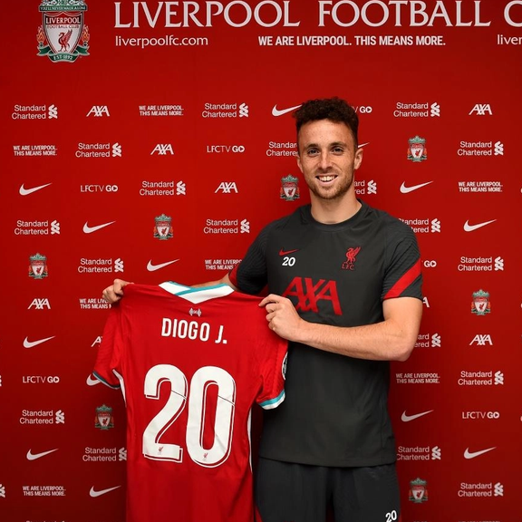 ادای احترام به دیگو ژوتا؛ پیراهن شماره ۲۰ لیورپول برای همیشه از گردش خارج شد