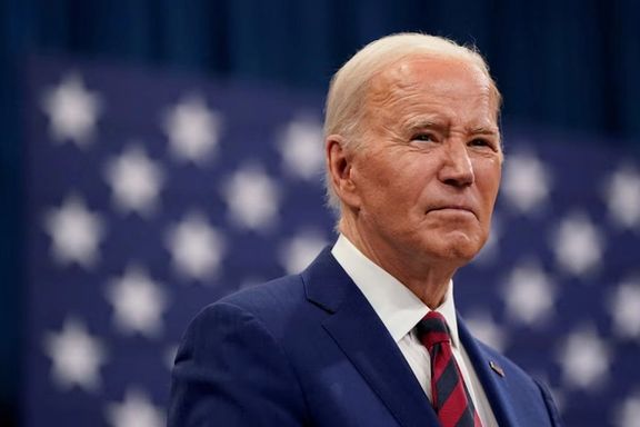 U.S. President Joe Biden looks on during his visit at the Chavis Community Center in Raleigh, North Carolina, US, March 26, 2024.