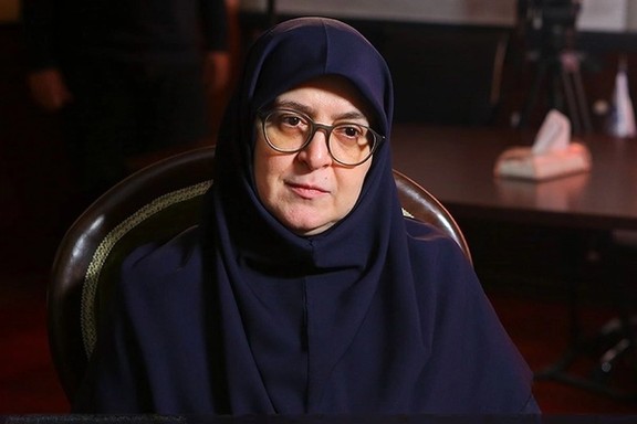 Iranian government spokesperson Fatemeh Mohajerani.