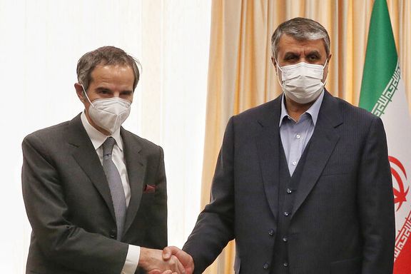 غروسي من طهران: لا يمكن إحياء الاتفاق النووي دون حل قضية الضمانات