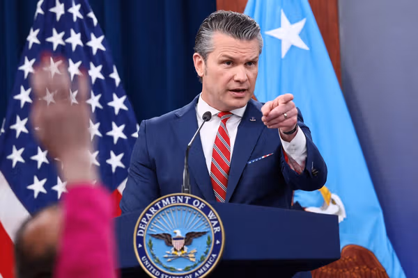 US says not seeking conflict with Iran as it deploys shipping protection mission