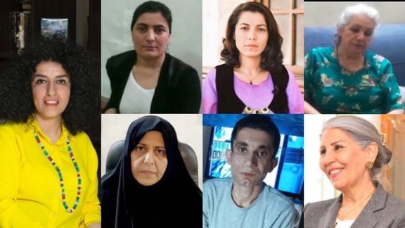 نرگس محمدی، زینب جلالیان، فاطمه سپهری، راحله راحمی پور، مطلب احمدیان، وریشه مرادی و مهوش ثابت
