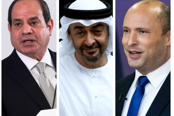 اجتماع لقادة مصر والإمارات وإسرائيل يبحث أزمة أوكرانيا والاتفاق الأميركي المحتمل مع إيران