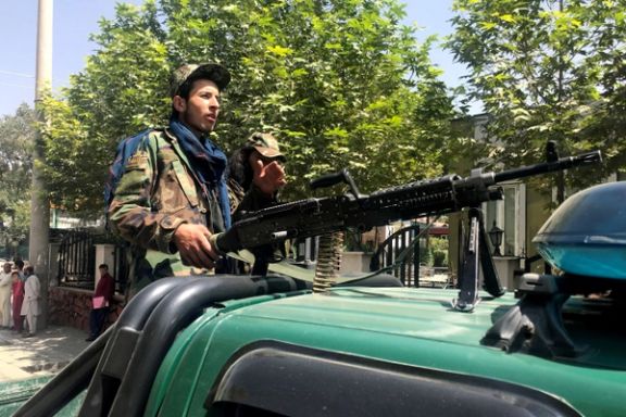 Taliban fighters in Kabul shortly after their takeover. August 16, 2021