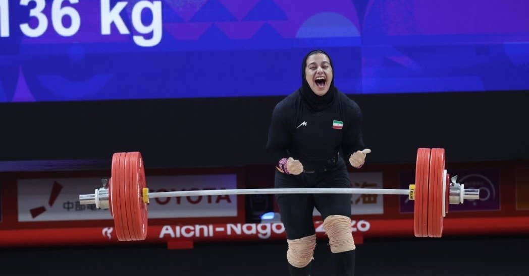 Reyhaneh Karimi wins historic bronze medal in weightlifting at Asian Games