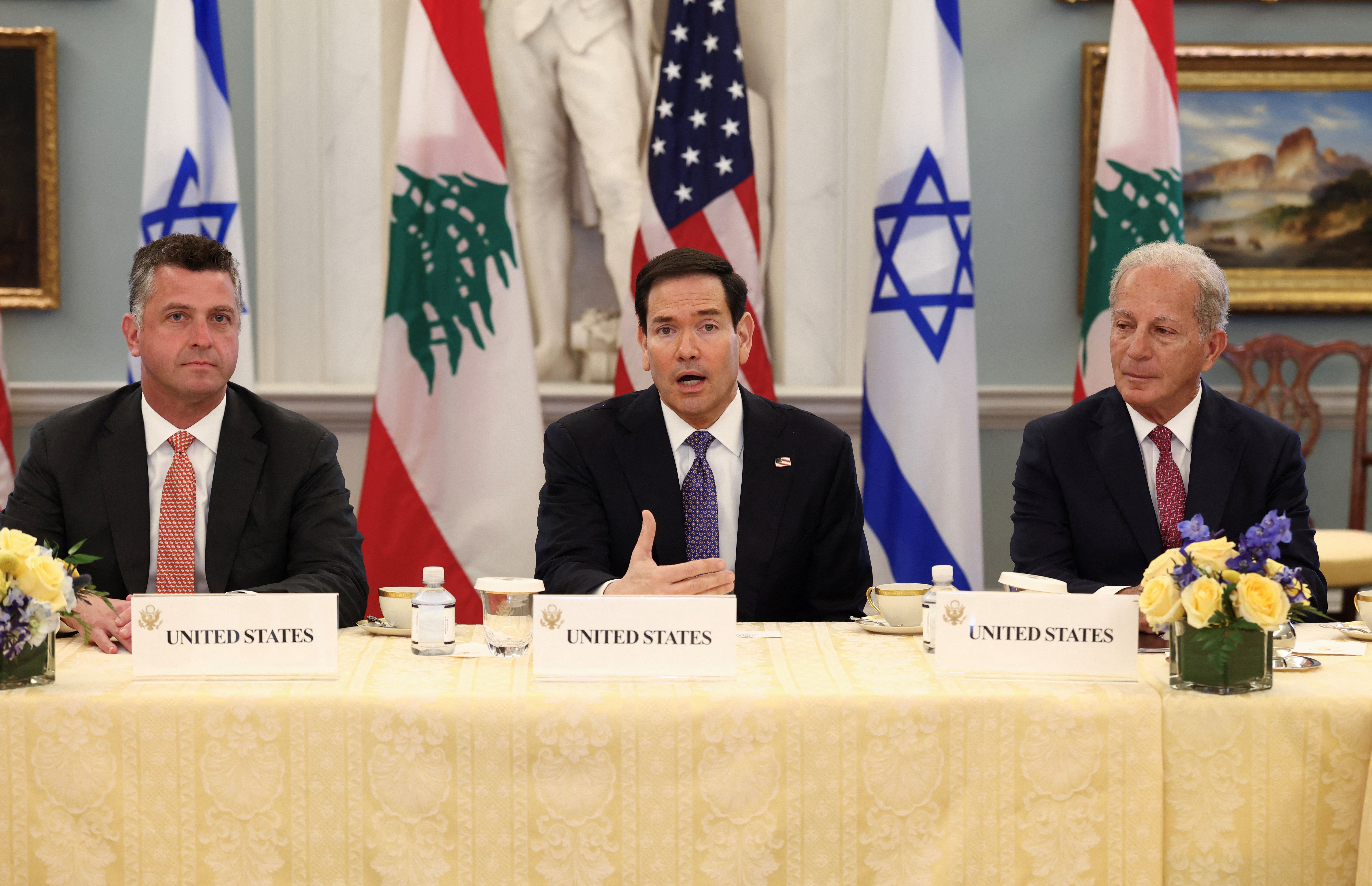 بیانیه مشترک اسرائیل، لبنان و آمریکا: مذاکرات می‌تواند زمینه‌ساز بازسازی لبنان شود