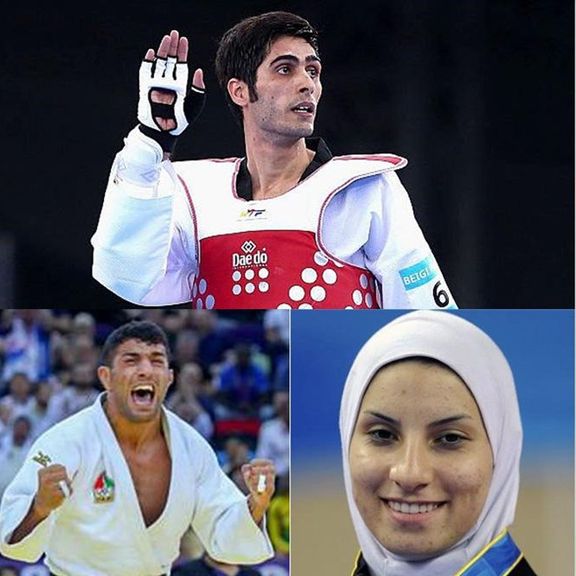 Some Iranian athletes who have defected