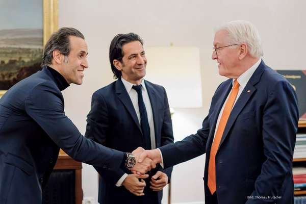 German President Discusses Iran Situation With Dissident Footballer