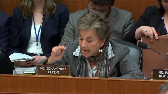 US Lawmaker Jan Schakowsky (D-IL)