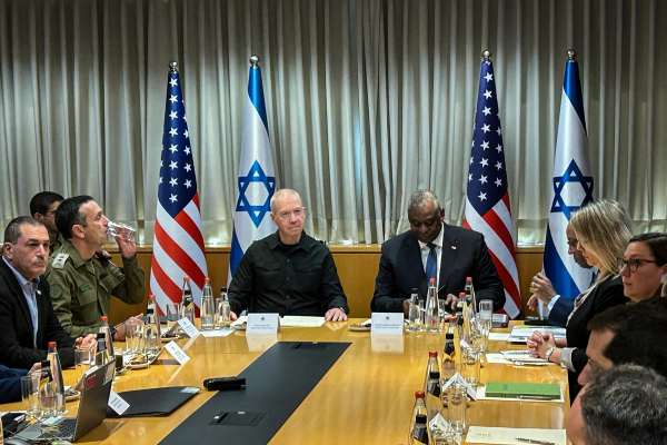 US Reinforces Its Message Of Support For Israel