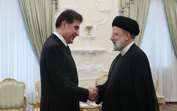 رئیسی در دیدار رییس اقلیم کردستان عراق: خلع سلاح و عدم حضور ضدانقلاب در عراق ضروری است