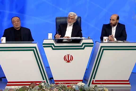 Saeed Jalili and his economic advisers