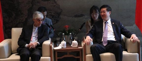 وزیر ورزش ایران به همتای چینی: حاضریم در فوتبال و کشتی به چین کمک کنیم