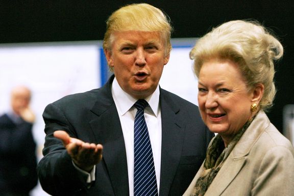 خواهر بزرگتر دونالد ترامپ در سن ۸۶ سالگی درگذشت