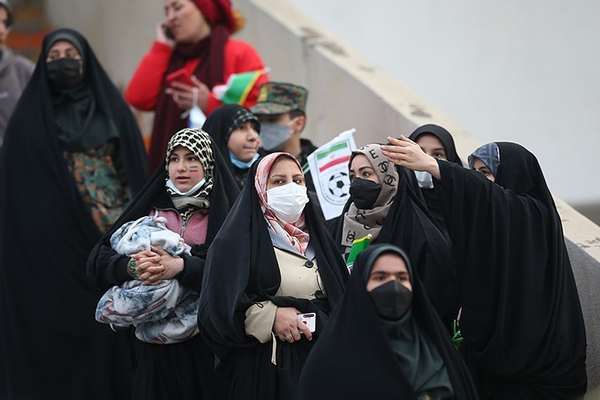 Limited Number Of Women Allowed Into Soccer Stadium To Watch Iran Win
