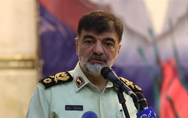 رادان، فرمانده کل انتظامی: آمریکا و اسرائیل خطا کنند، پشیمان خواهند شد