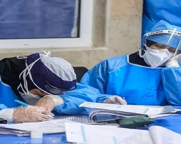 Nurses dozing off at work