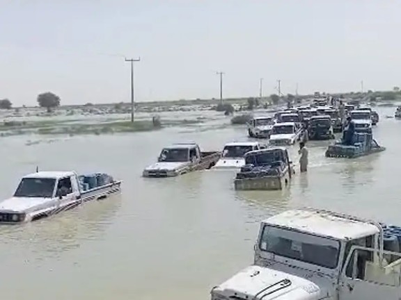 Recent flooding in Iran