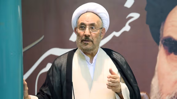 A former Iranian Intelligence Minister Ali Younesi. Undated