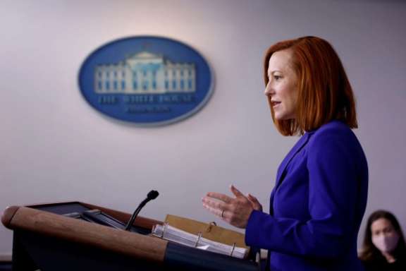 Jen Psaki, White House Spokesperson.