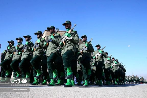 A group of IRGC cadets