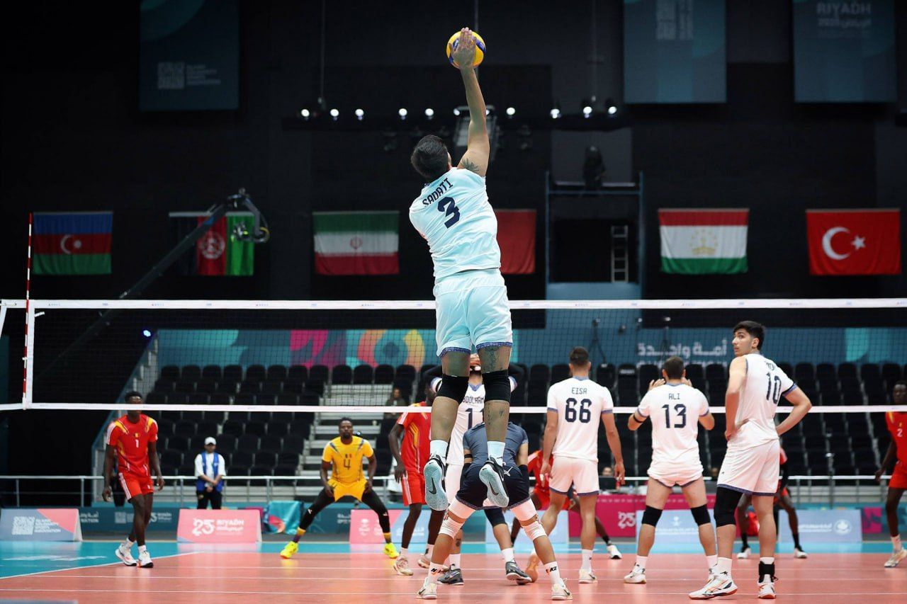 ایران ۳-۰ چاد؛ صعود بی‌دردسر تیم ملی والیبال ایران به فینال بازی‌های کشورهای اسلامی