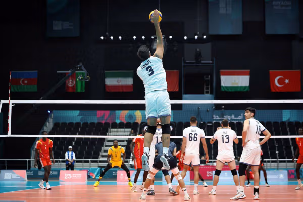 ایران ۳-۰ چاد؛ صعود بیدردسر تیم ملی والیبال ایران به فینال بازیهای کشورهای اسلامی