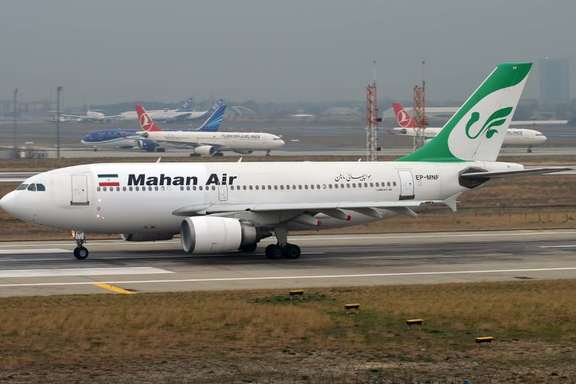 A Mahan Air passenger plane