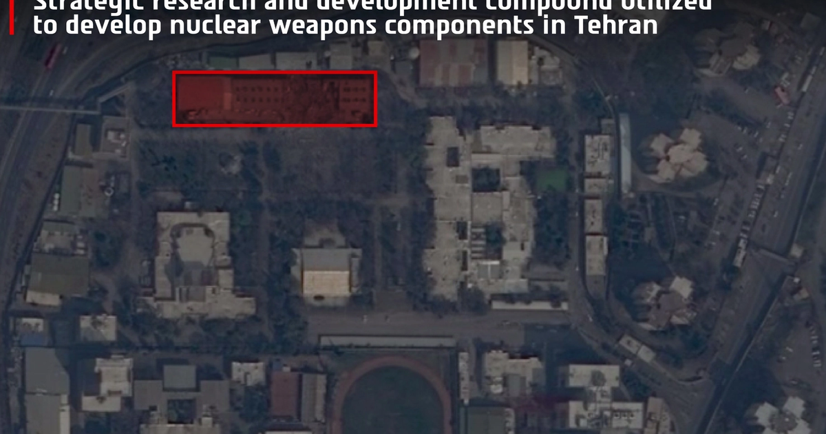 Israel says it hit Tehran research site linked to 'nuclear weapons' work