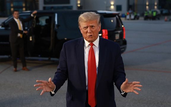 ترامپ پس از تسلیم خود به زندان: از هر نظر حق داریم انتخابات غیرصادقانه را به چالش بکشیم