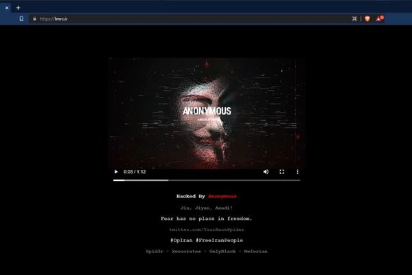 Hacktivist Group Takes Down Iranian Supreme Leader's Website