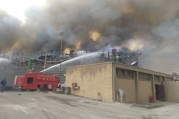 Suspicious Blaze At Power Plant Near Isfahan