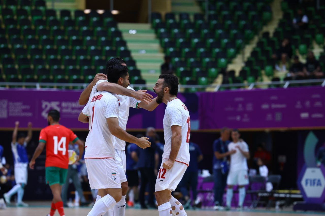 ایران ۵-۰ مراکش؛ تیم ملی فوتسال ایران قهرمان بازی‌های کشورهای اسلامی شد