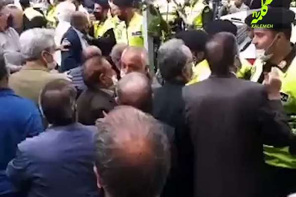 Police Use Force To Disperse Retirees Protesting In Iran